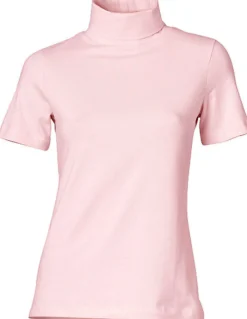 Shirts|heine Rollkragenshirt in taillierter Form rosé