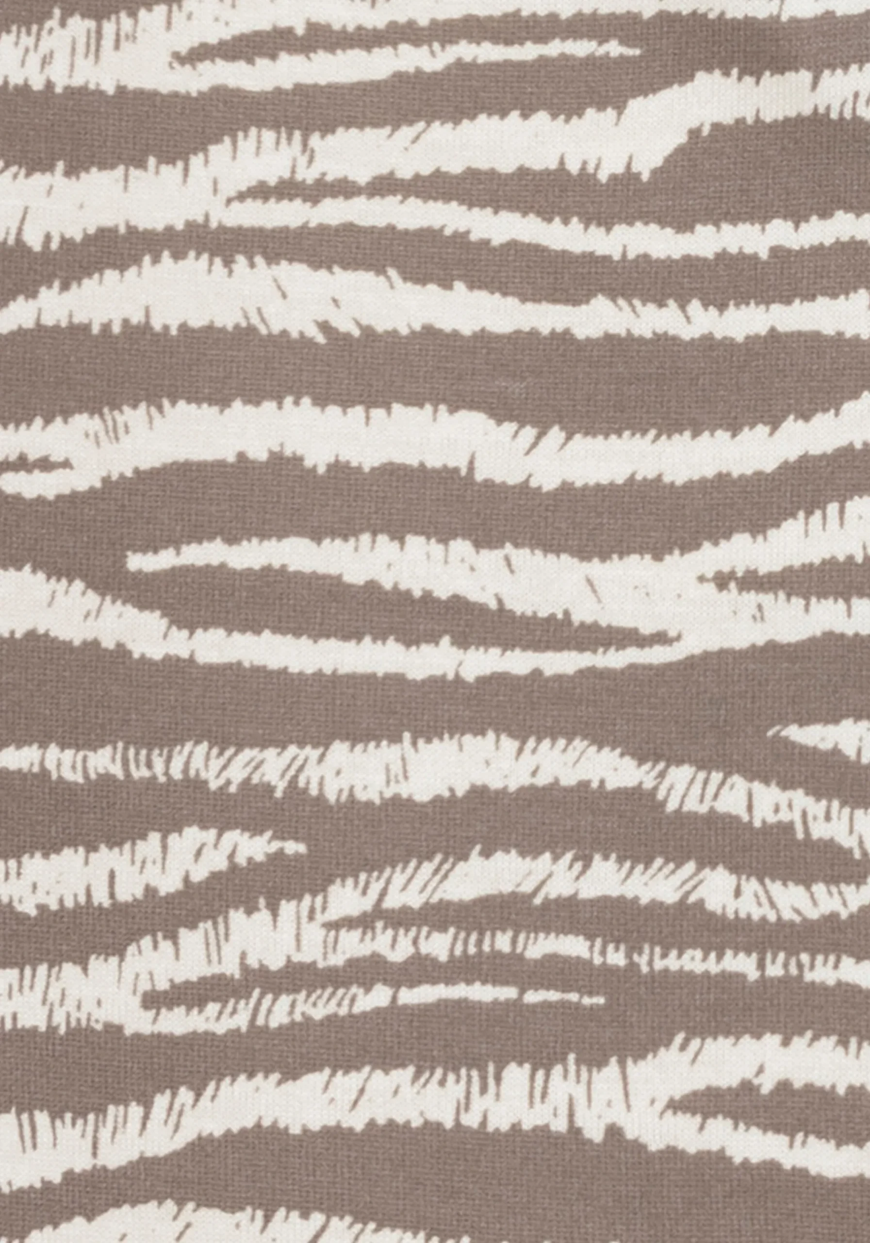 Shirts|LASCANA Rüschentop taupe-bedruckt