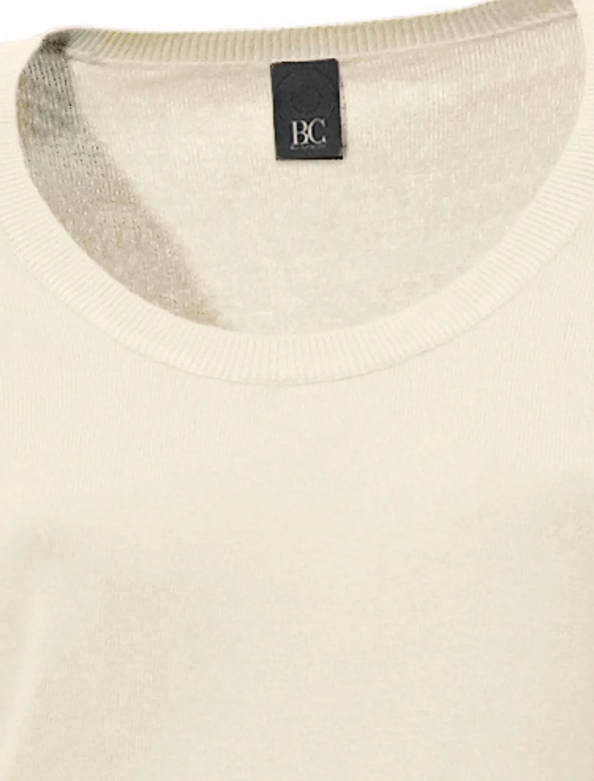 Pullover|heine Rundhalspullover aus Feinstrick offwhite