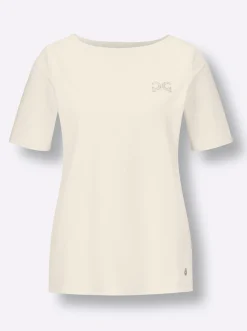 Shirts|CREATION L PREMIUM Rundhalsshirt champagner