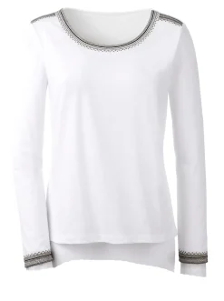 Shirts| Rundhalsshirt ecru