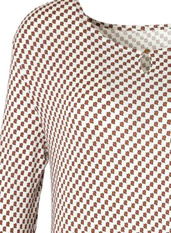 Strandmode|Vivance Rundhalsshirt weiß,schwarz