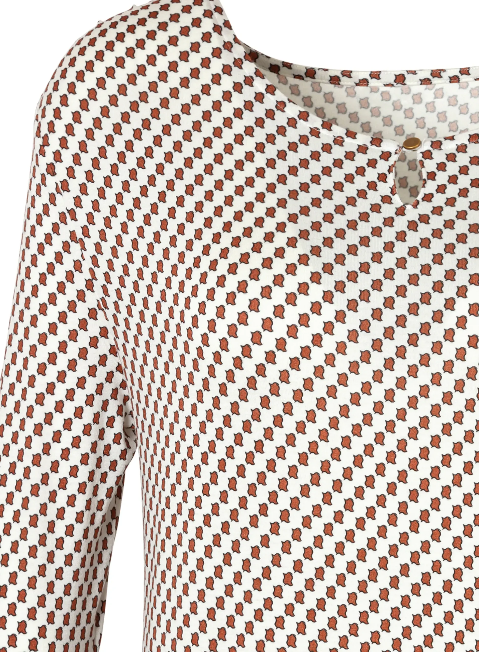 Strandmode|Vivance Rundhalsshirt weiß,schwarz