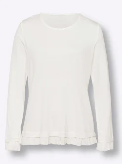 Pullover|heine Rundhalsshirt ecru