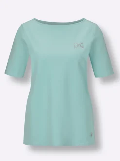 Shirts|CREATION L PREMIUM Rundhalsshirt mint