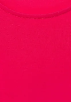 Strandmode|LASCANA Rundhalsshirt rot,schwarz