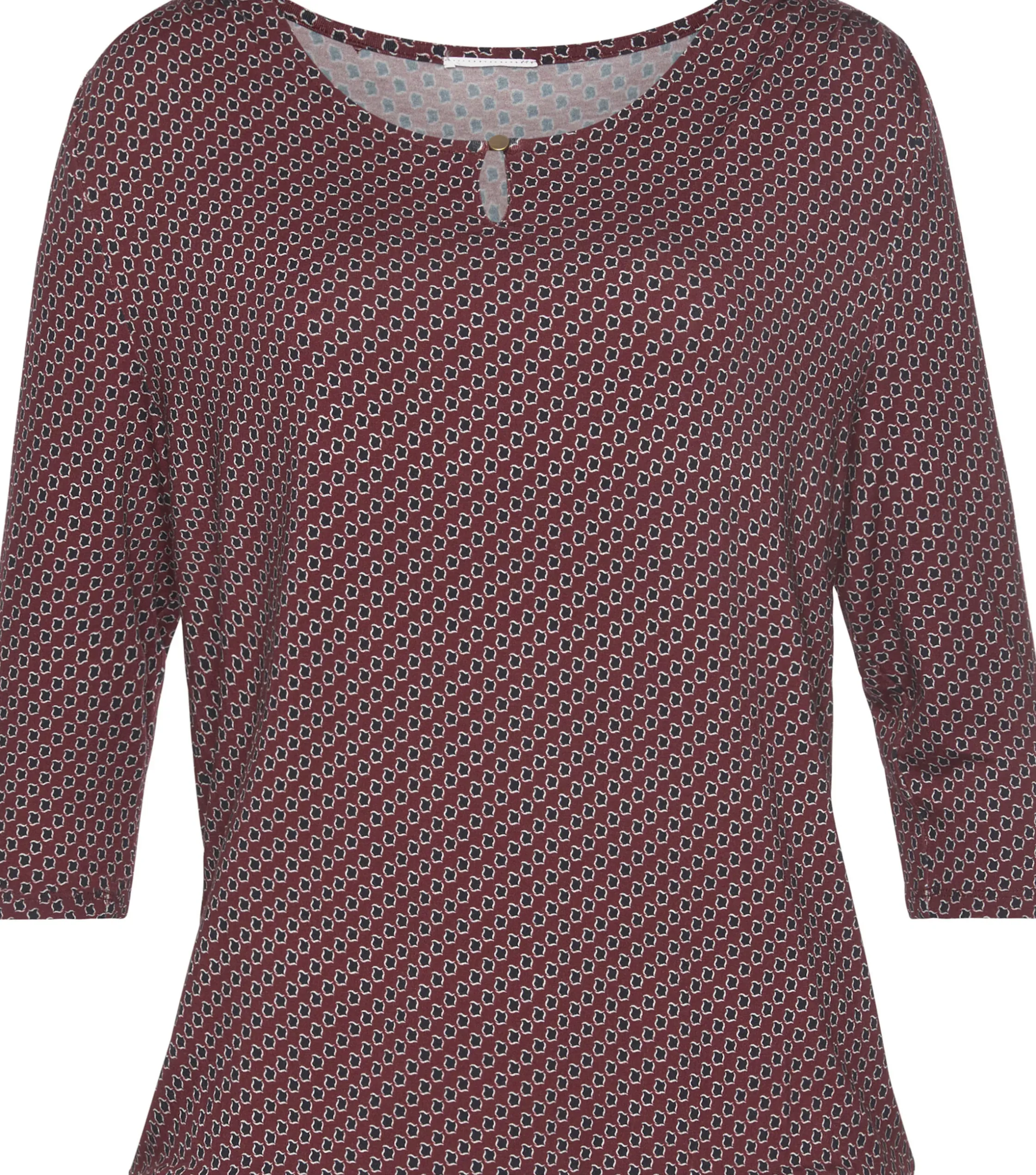 Strandmode|Shirts|Vivance Rundhalsshirt beere,navy