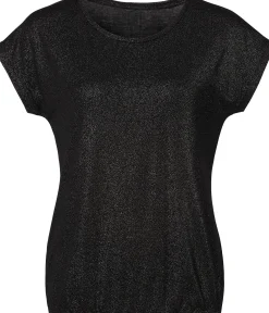 Strandmode|Shirts|Vivance Rundhalsshirt schwarz