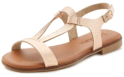 Sandalen & Sandaletten|LASCANA Sandale roségoldfarben