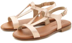 Sandalen & Sandaletten|LASCANA Sandale roségoldfarben