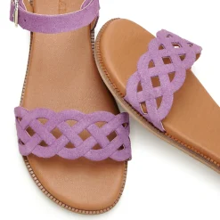 Sandalen & Sandaletten|LASCANA Sandale lila