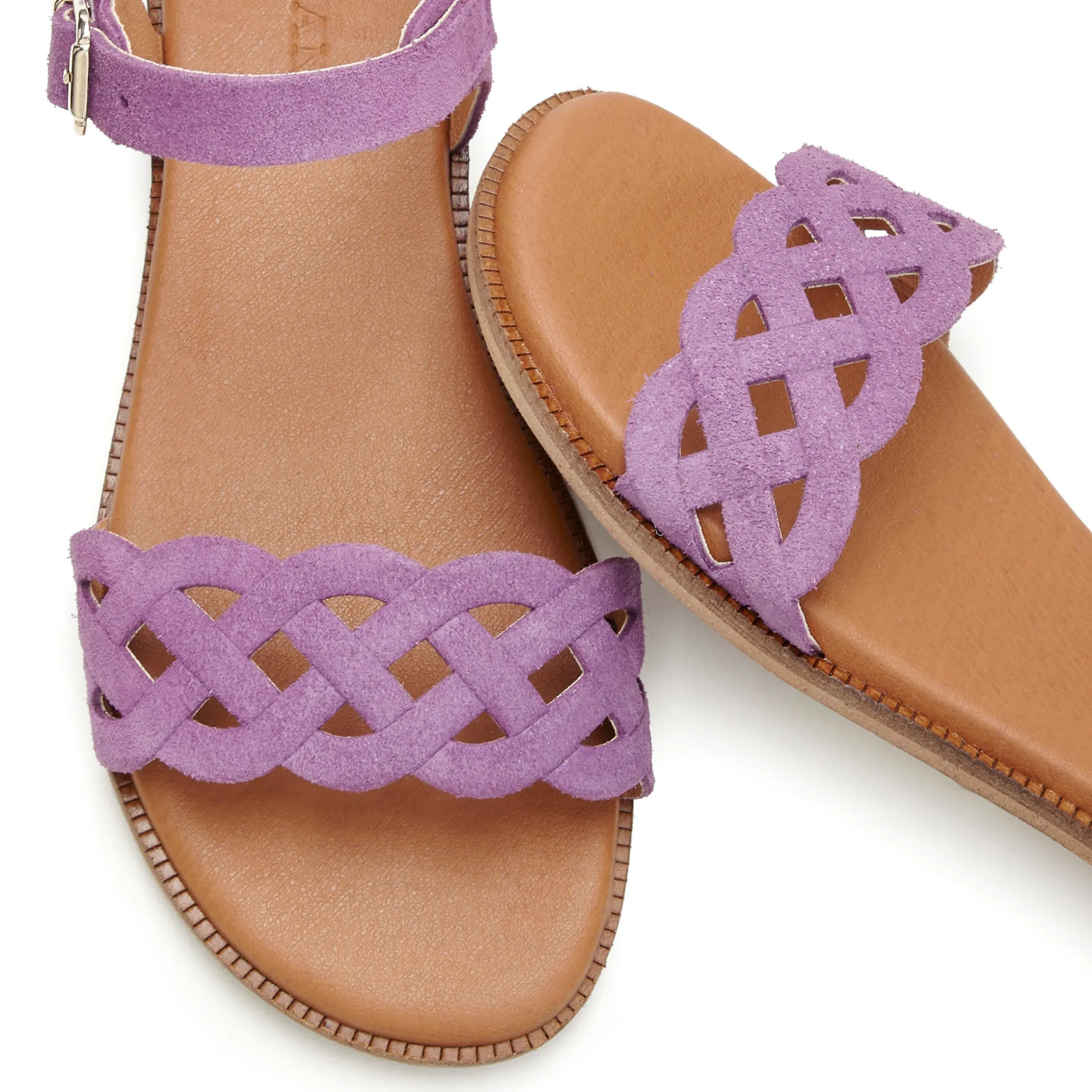 Sandalen & Sandaletten|LASCANA Sandale lila