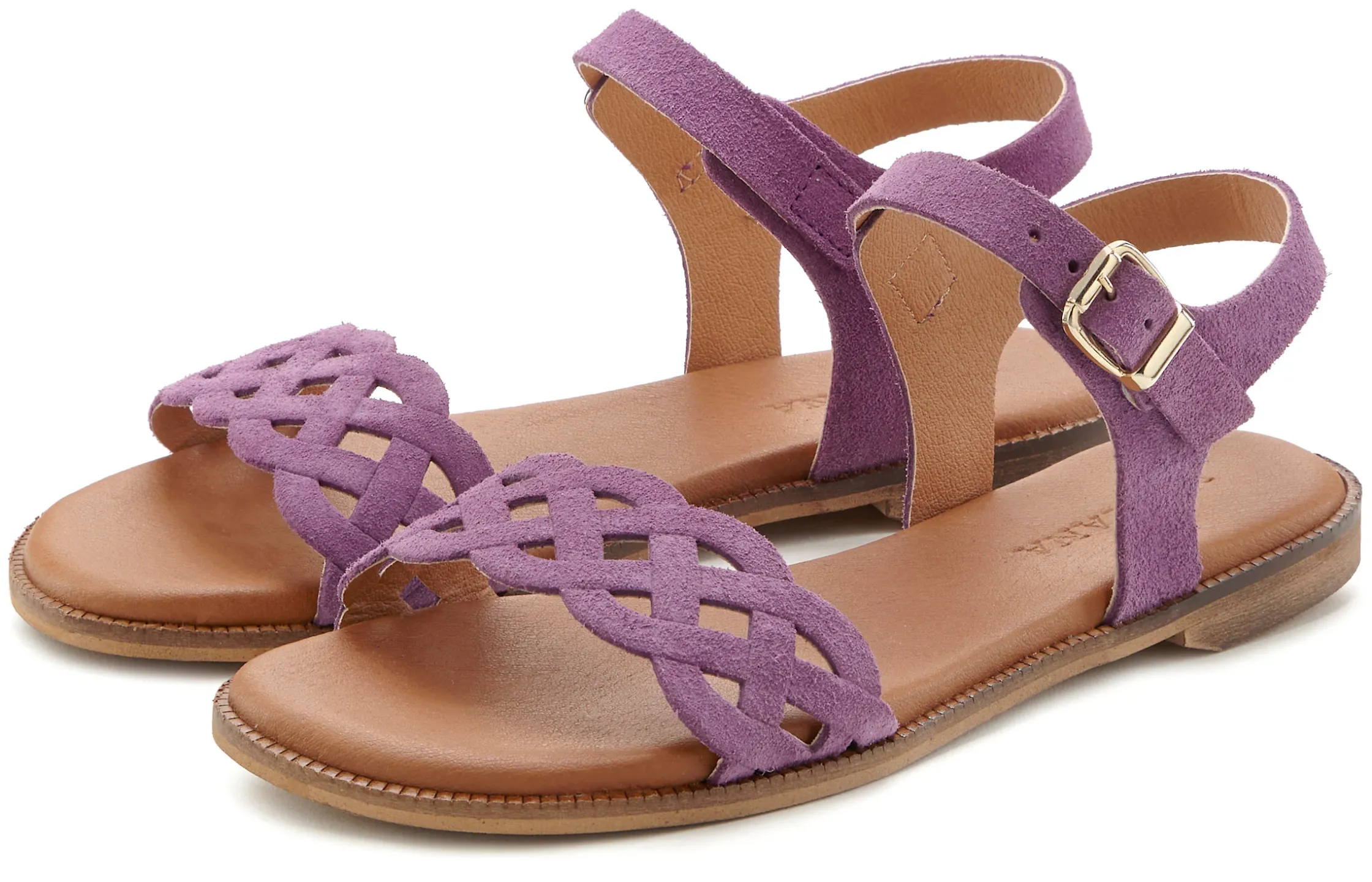 Sandalen & Sandaletten|LASCANA Sandale lila