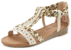 Sandalen & Sandaletten|LASCANA Sandale beige