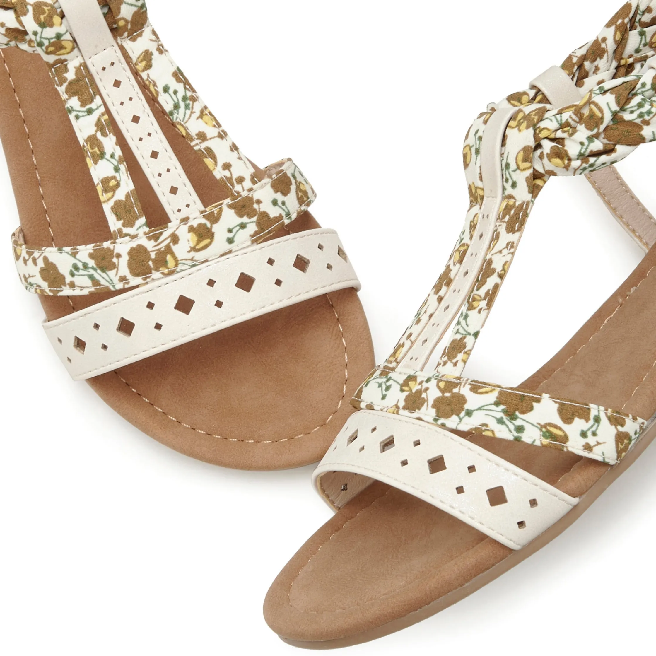Sandalen & Sandaletten|LASCANA Sandale beige