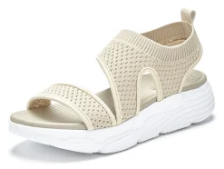 Sandalen & Sandaletten|LASCANA Sandale beige