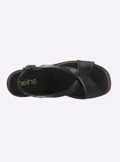 Sandalen & Sandaletten|heine Sandale schwarz