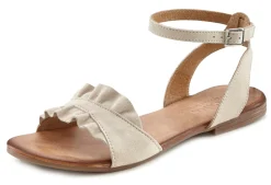 Sandalen & Sandaletten|LASCANA Sandale beige