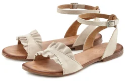 Sandalen & Sandaletten|LASCANA Sandale beige