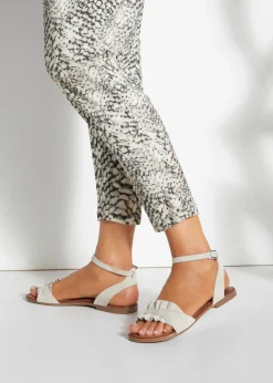 Sandalen & Sandaletten|LASCANA Sandale beige