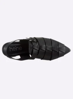 Sandalen & Sandaletten|heine Sandale schwarz