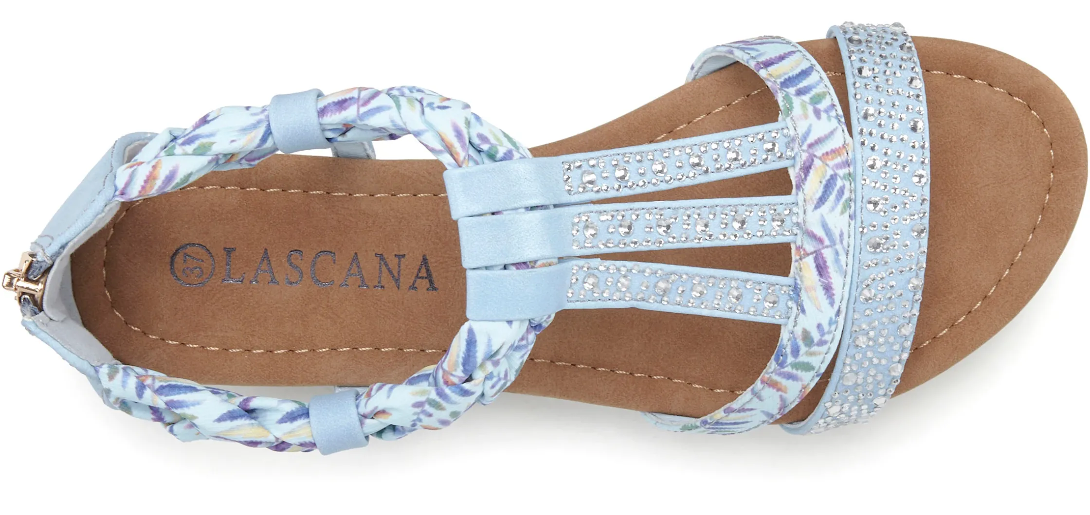 Sandalen & Sandaletten|LASCANA Sandale hellblau