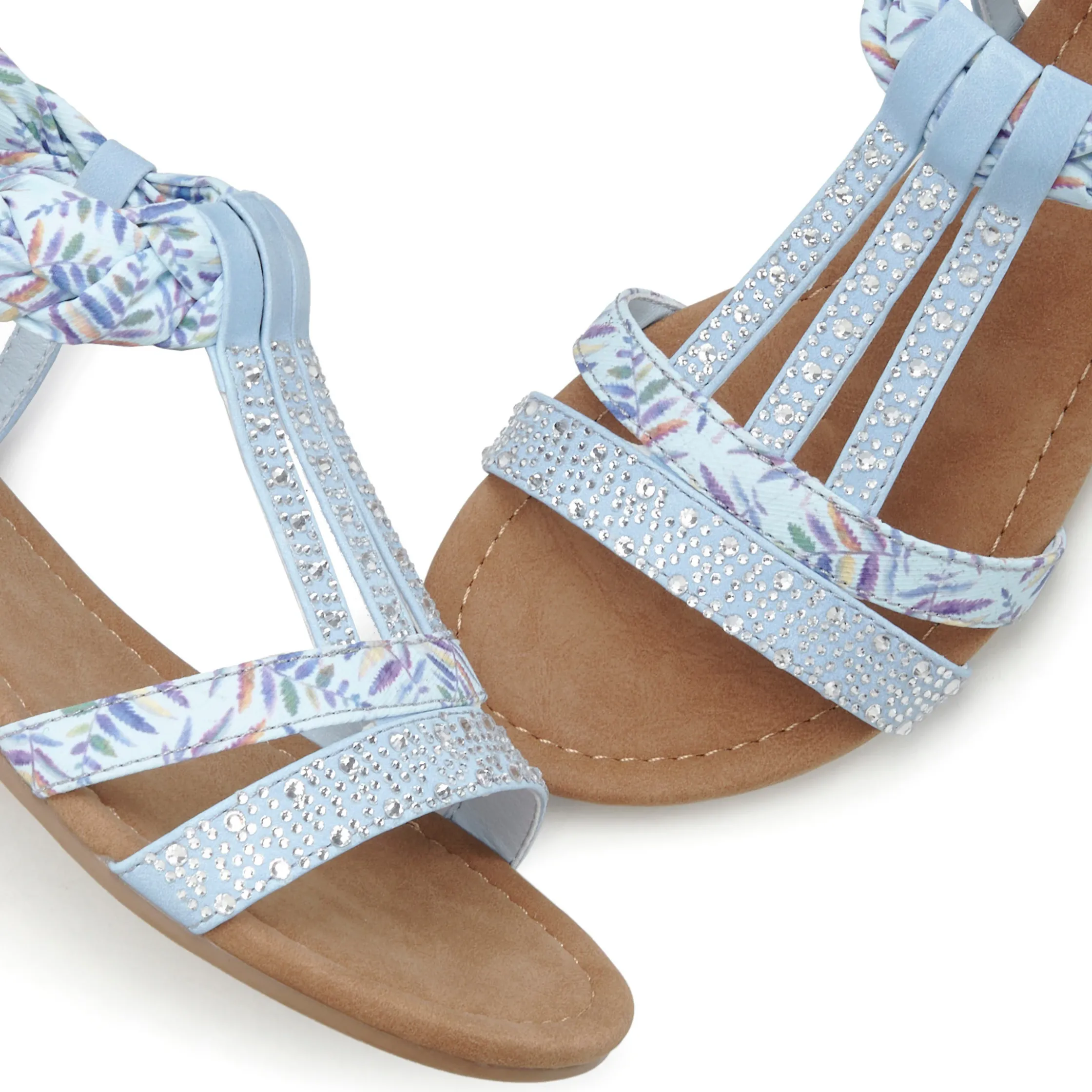 Sandalen & Sandaletten|LASCANA Sandale hellblau