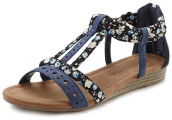 Sandalen & Sandaletten|LASCANA Sandale blau