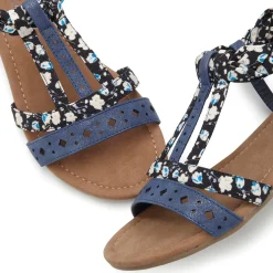 Sandalen & Sandaletten|LASCANA Sandale blau