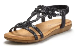 Sandalen & Sandaletten|Vivance Sandale schwarz