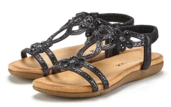 Sandalen & Sandaletten|Vivance Sandale schwarz