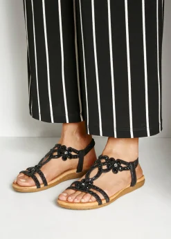 Sandalen & Sandaletten|Vivance Sandale schwarz