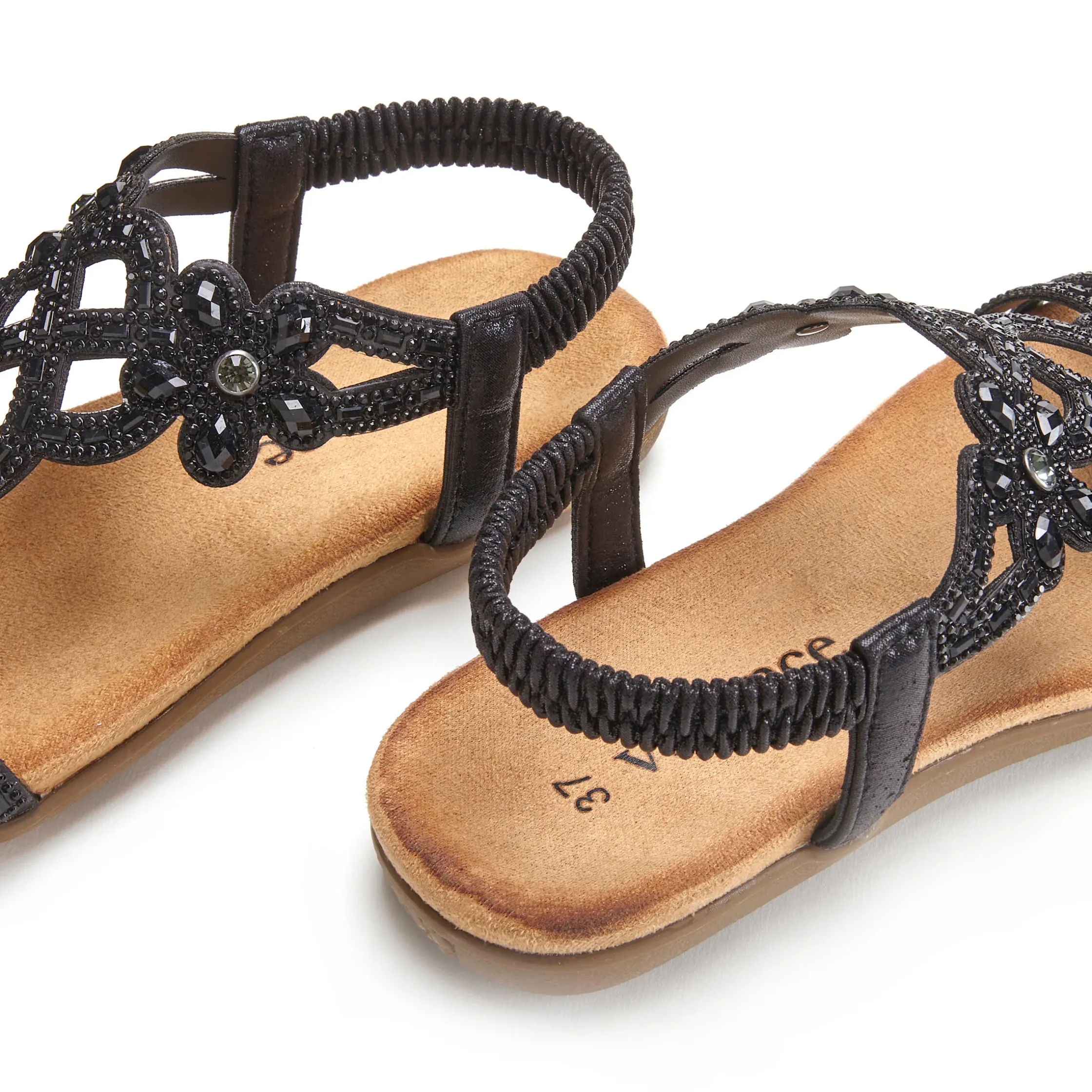 Sandalen & Sandaletten|Vivance Sandale schwarz
