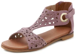 Sandalen & Sandaletten|LASCANA Sandale flieder