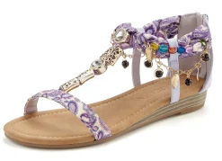 Sandalen & Sandaletten|LASCANA Sandale lila