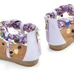 Sandalen & Sandaletten|LASCANA Sandale lila