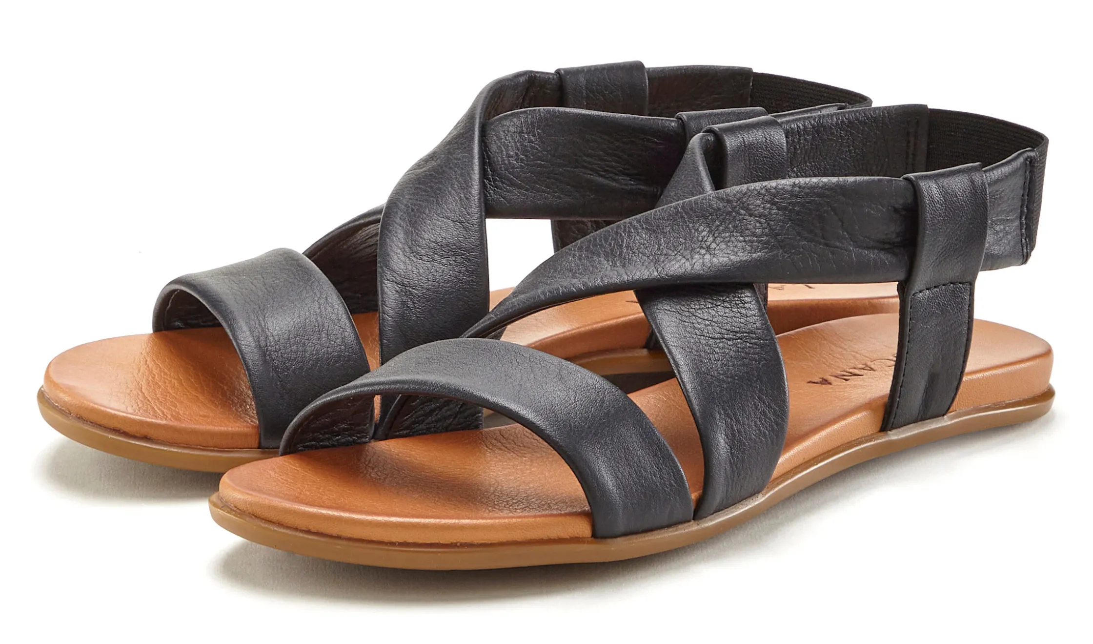 Sandalen & Sandaletten|LASCANA Sandale schwarz