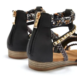 Sandalen & Sandaletten|LASCANA Sandale schwarz