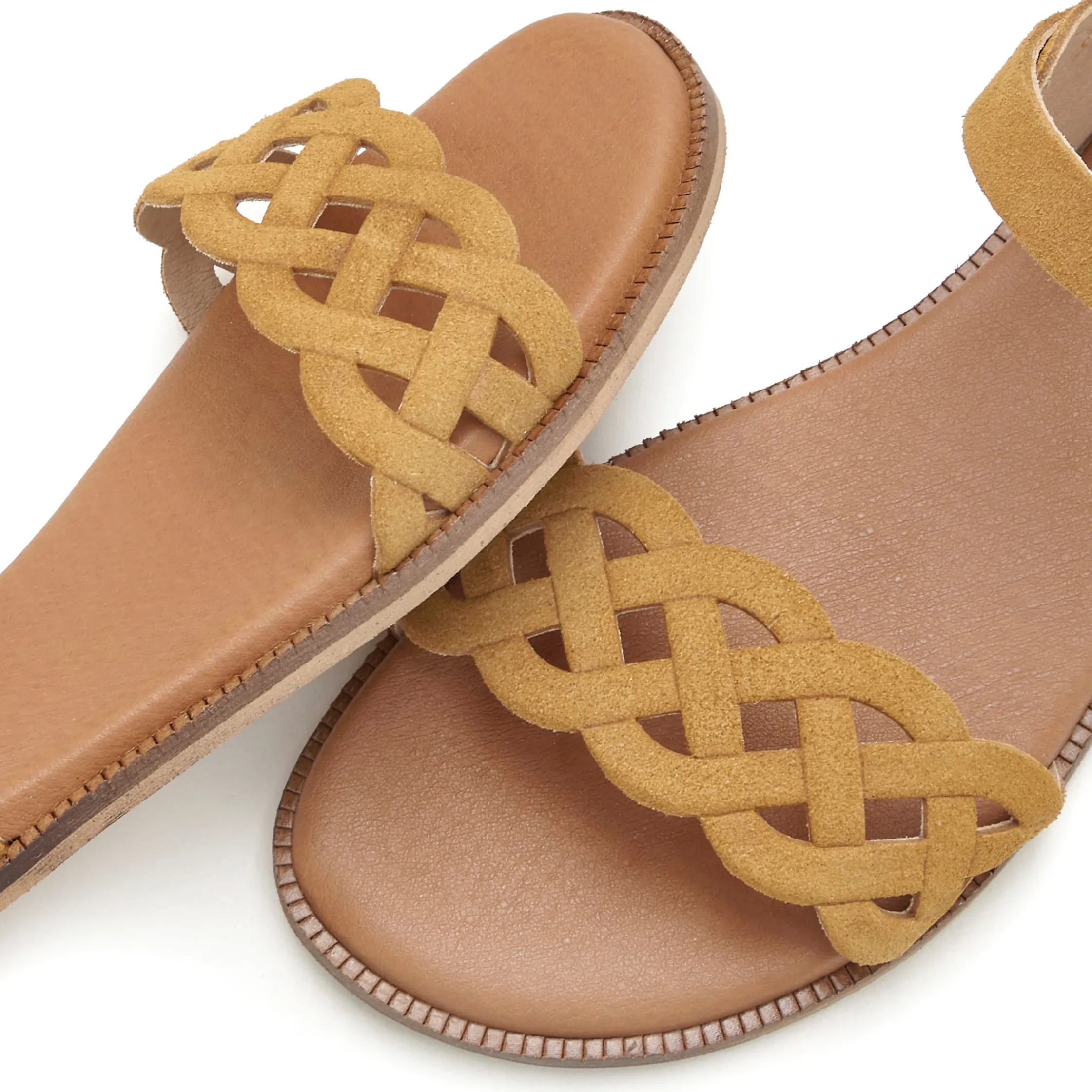 Sandalen & Sandaletten|LASCANA Sandale hellbraun