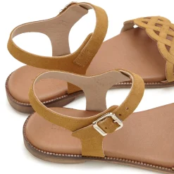 Sandalen & Sandaletten|LASCANA Sandale hellbraun