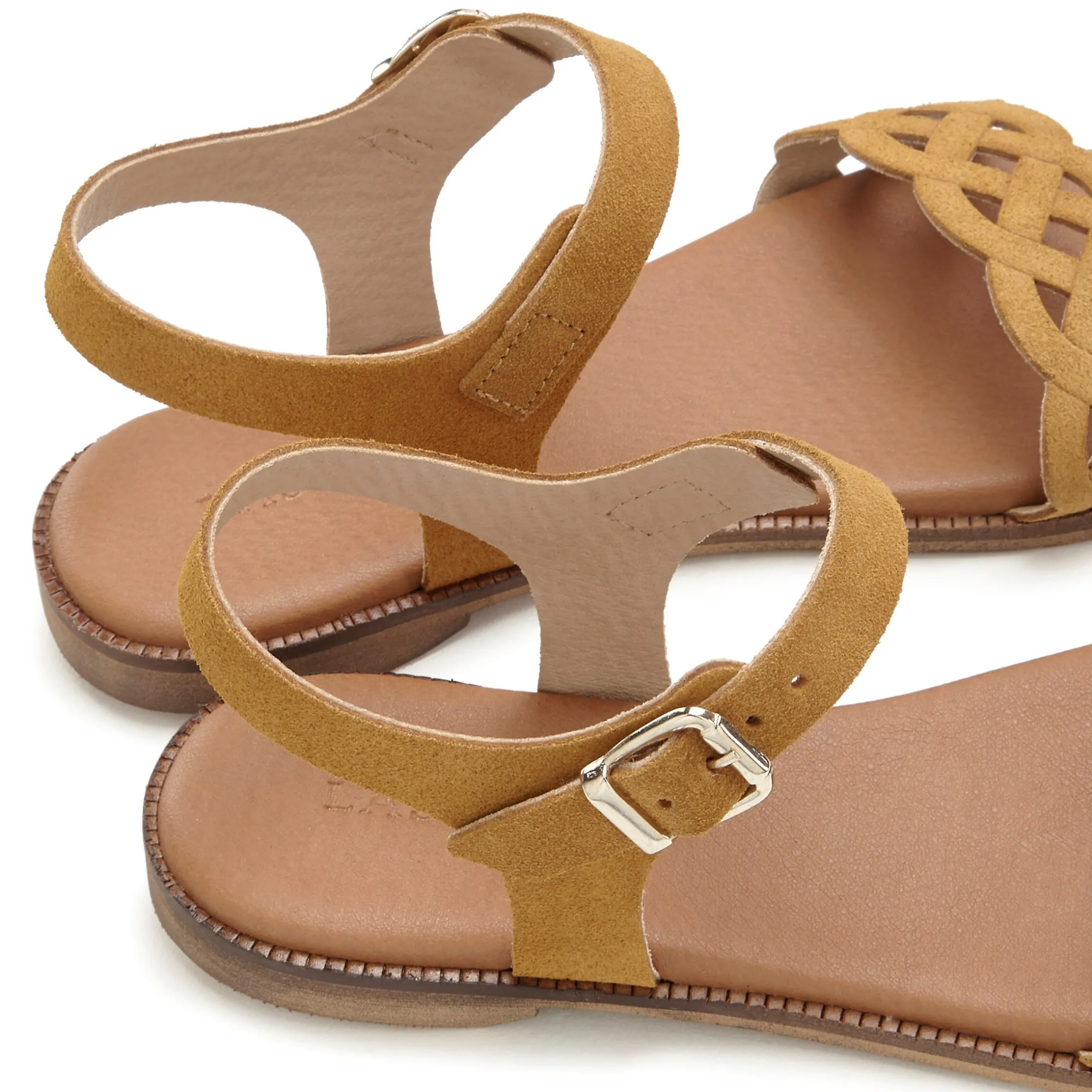Sandalen & Sandaletten|LASCANA Sandale hellbraun