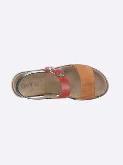 Sandalen & Sandaletten|heine Sandale rot-orange