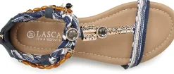 Sandalen & Sandaletten|LASCANA Sandale blau