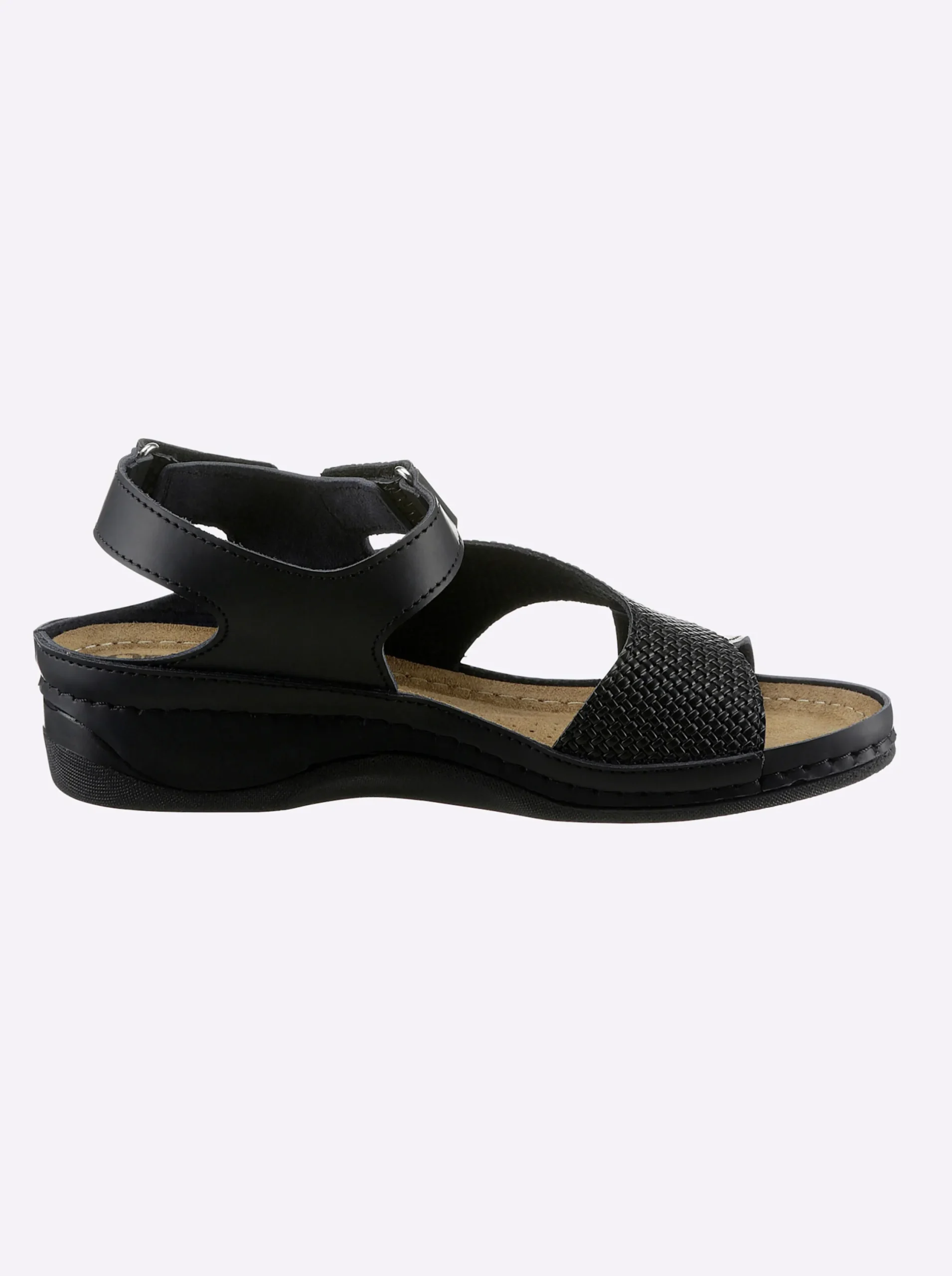 Sandalen & Sandaletten|Dr. Feet Sandale schwarz