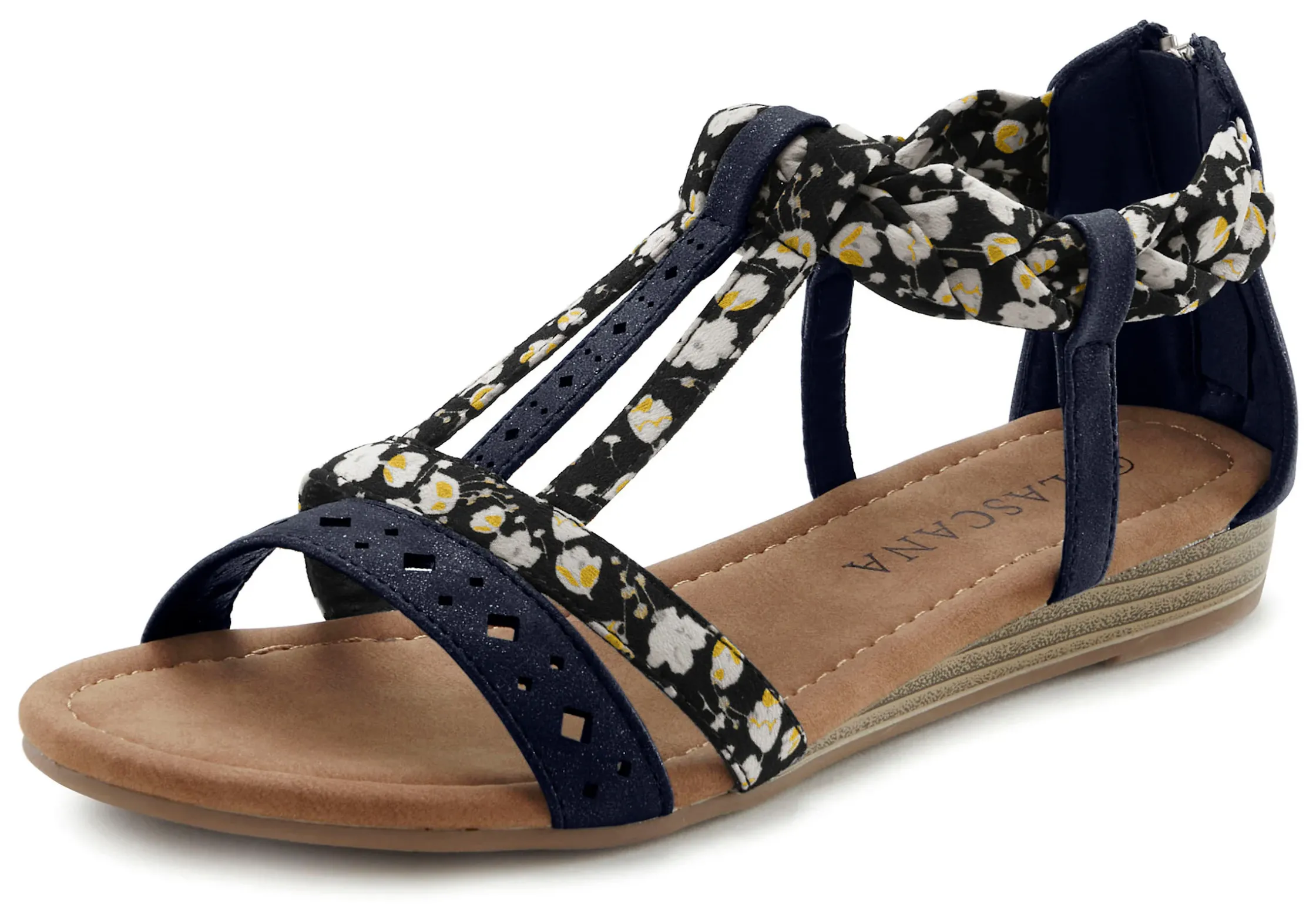 Sandalen & Sandaletten|LASCANA Sandale schwarz