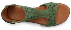 Sandalen & Sandaletten|LASCANA Sandale grün