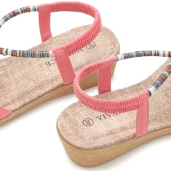 Sandalen & Sandaletten|Vivance Sandale koralle