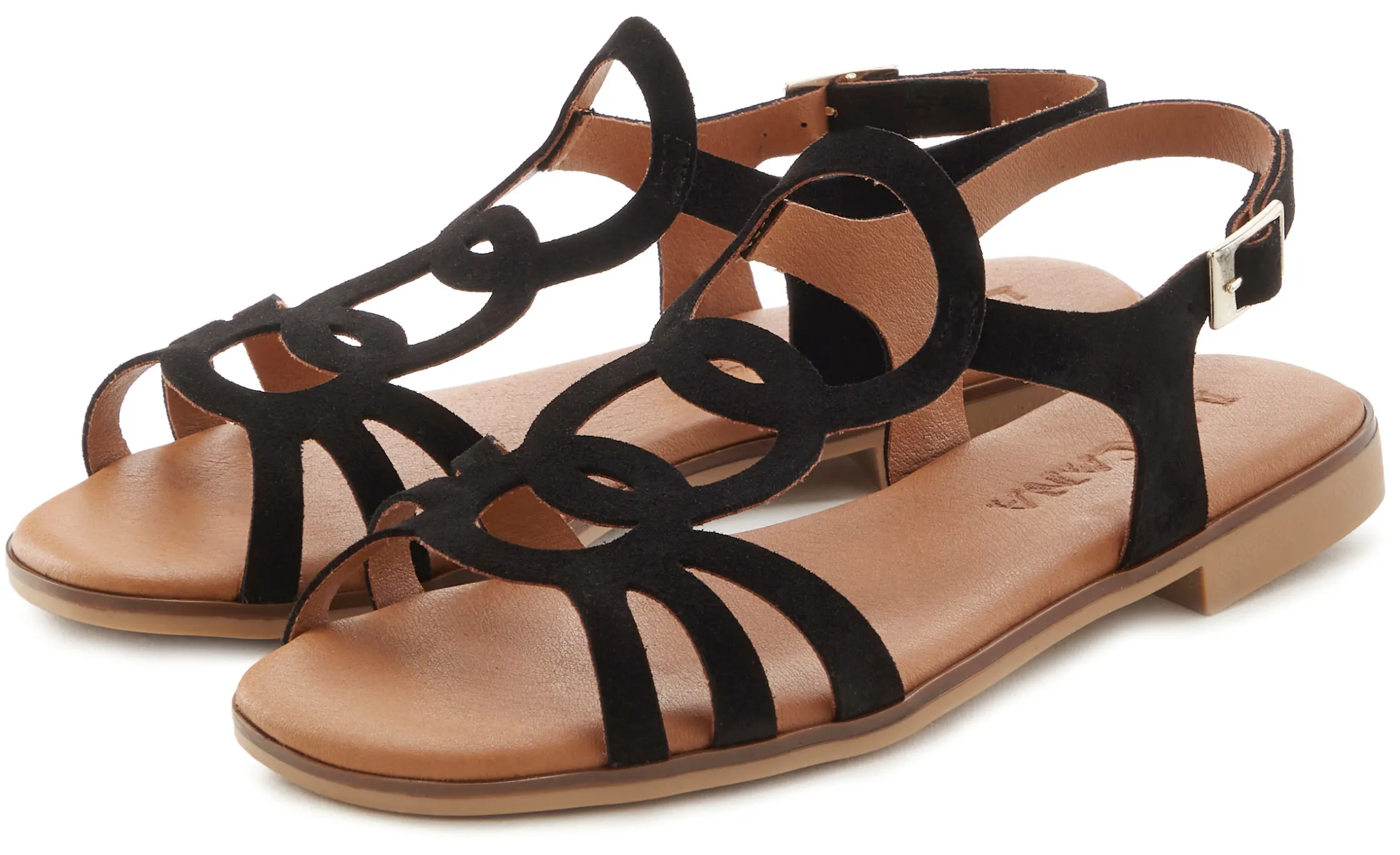 Sandalen & Sandaletten|LASCANA Sandale schwarz
