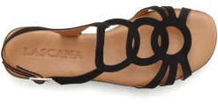 Sandalen & Sandaletten|LASCANA Sandale schwarz