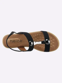 Sandalen & Sandaletten|heine Sandale schwarz